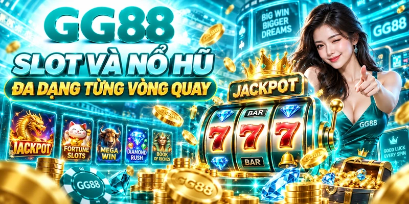 Slot và nổ hũ đa dạng từng vòng quay